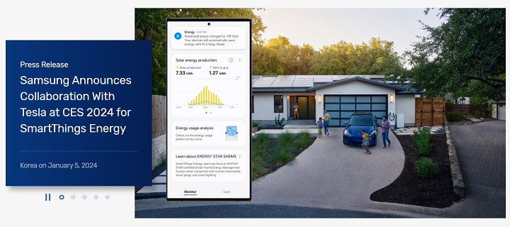 三星宣布與現(xiàn)代汽車(chē)、特斯拉展開(kāi)智能家居和車(chē)聯(lián)網(wǎng)合作